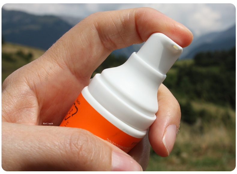 peau acneique Cleanance solaire d'Avène