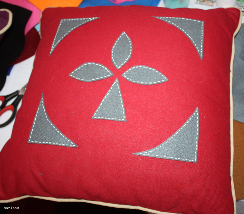 coussin DIY