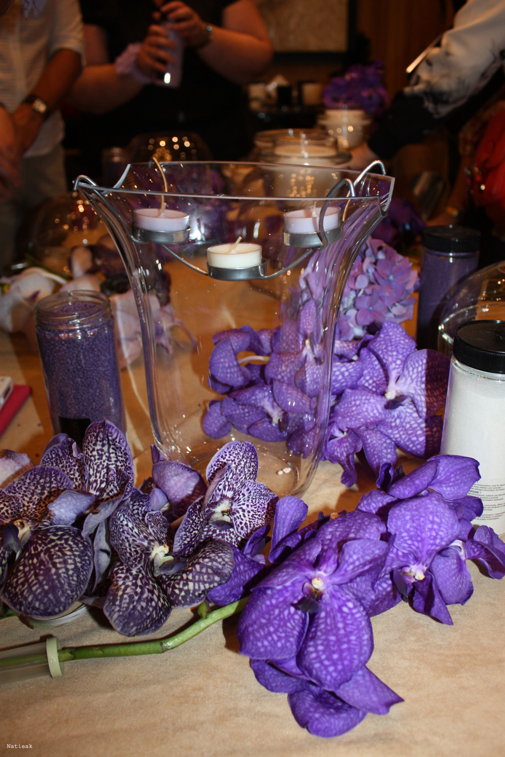 Porte-bougies à réchaud évasé Clearly Creative Elégance