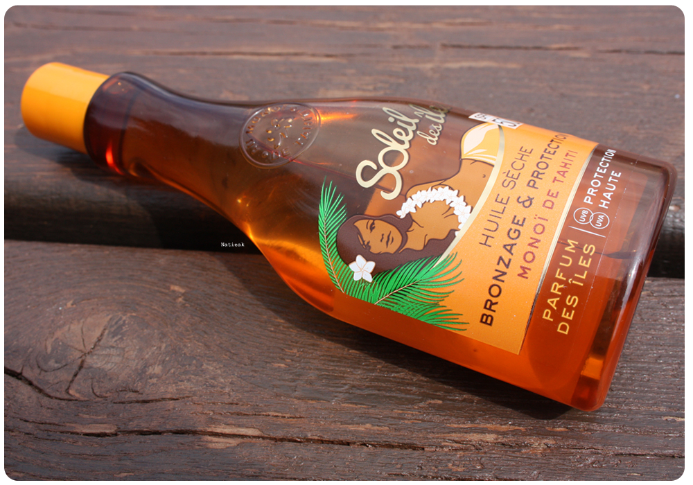 Soleil des îles: l' huile sèche 50