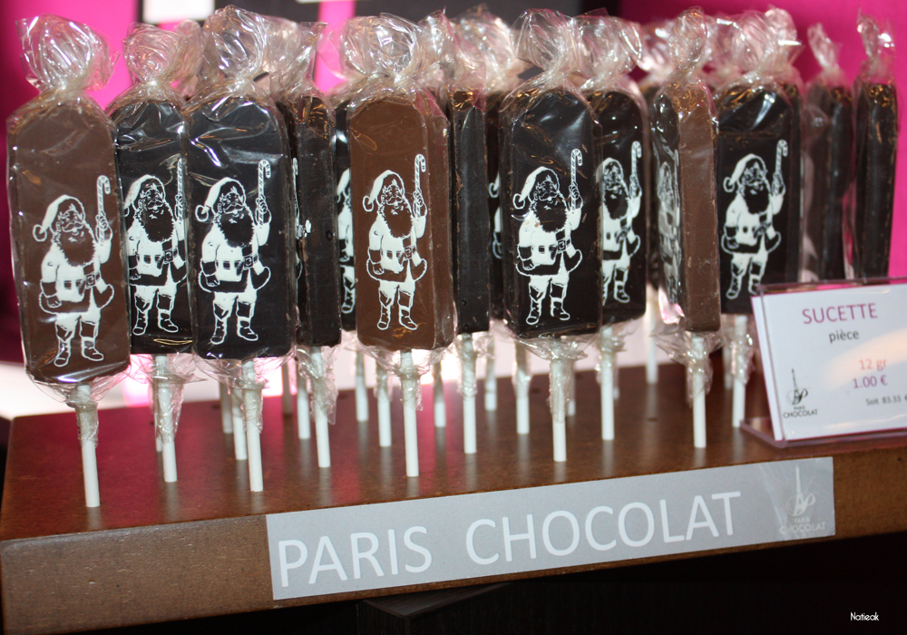 sucette lait et noir