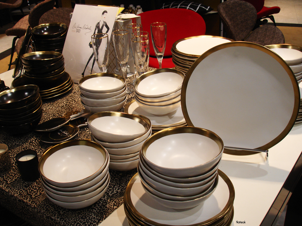 vaisselle collection Cristina Cordula