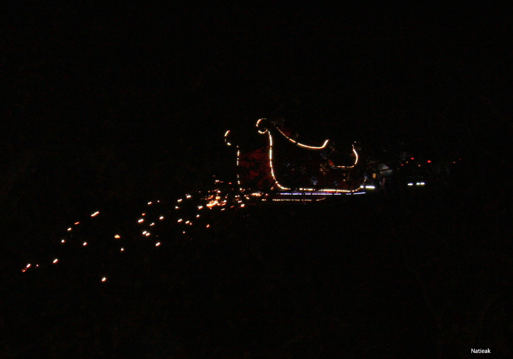 le traineau du Père Noël
