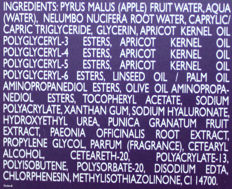 composition sérum pure rosée