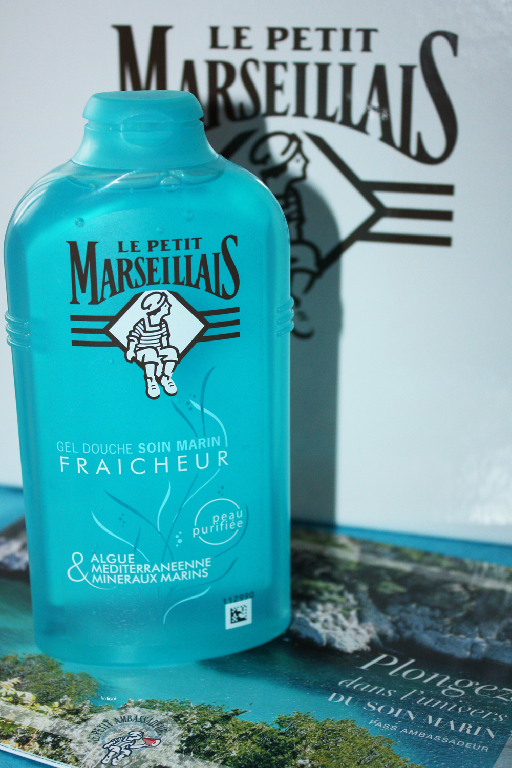 gel douche soin marin