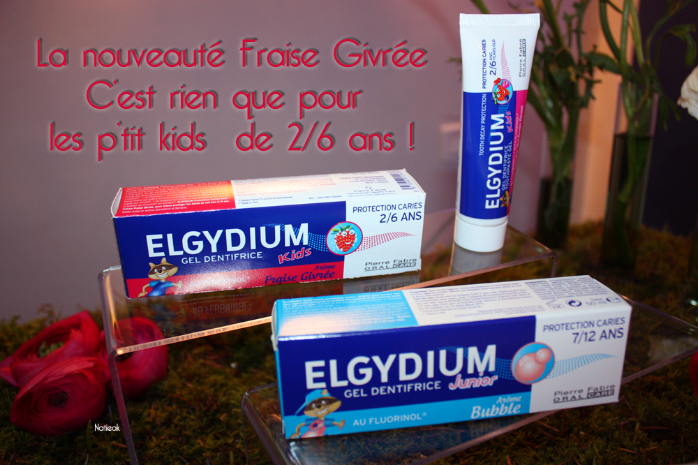 Elgydium gel dentifrice junior Fraise givrée