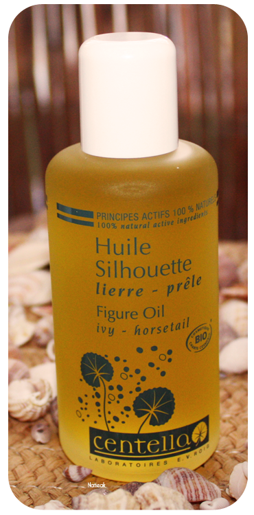 Huile de massage bio Silhouette