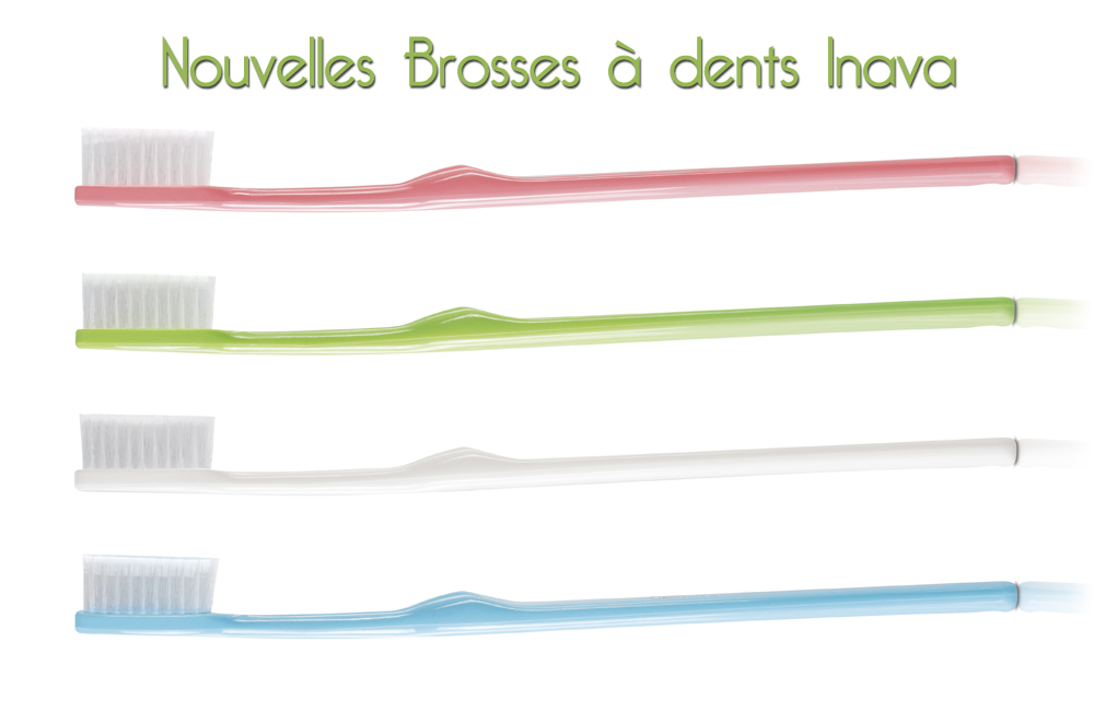 nouvelles brosses à dent Inava
