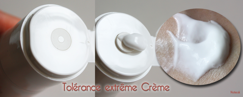 crème aspect Tolérance extrême