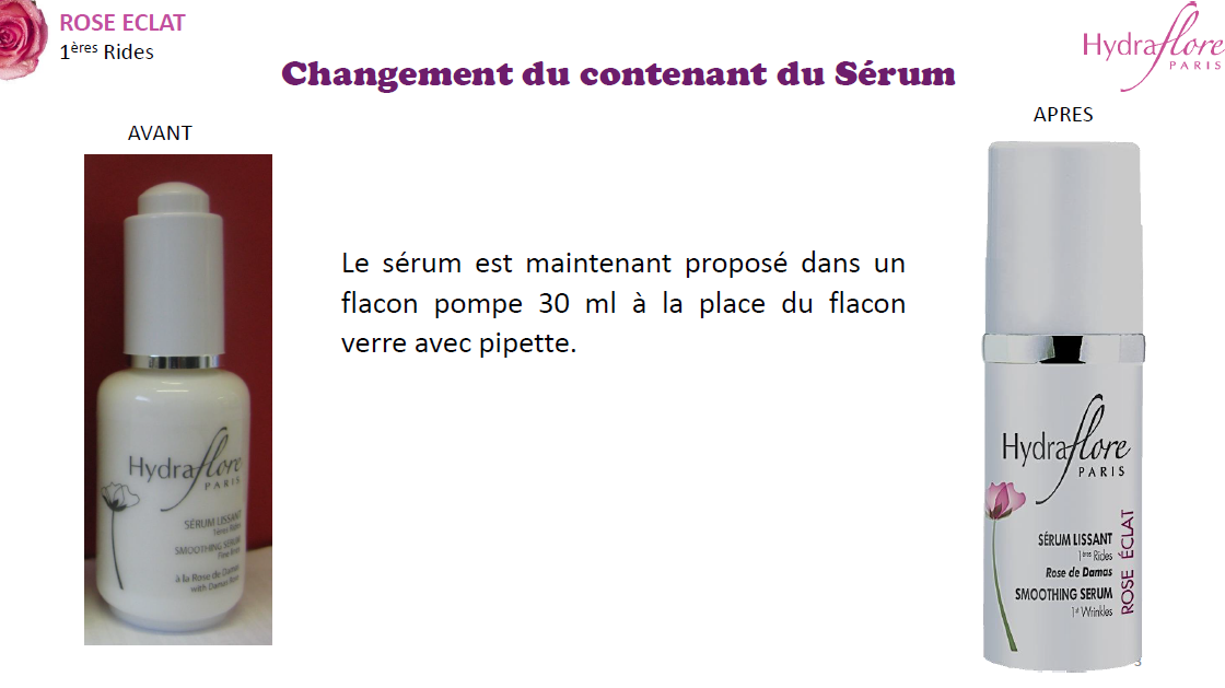 Sérum lissant 1ères rides à la rose de damas