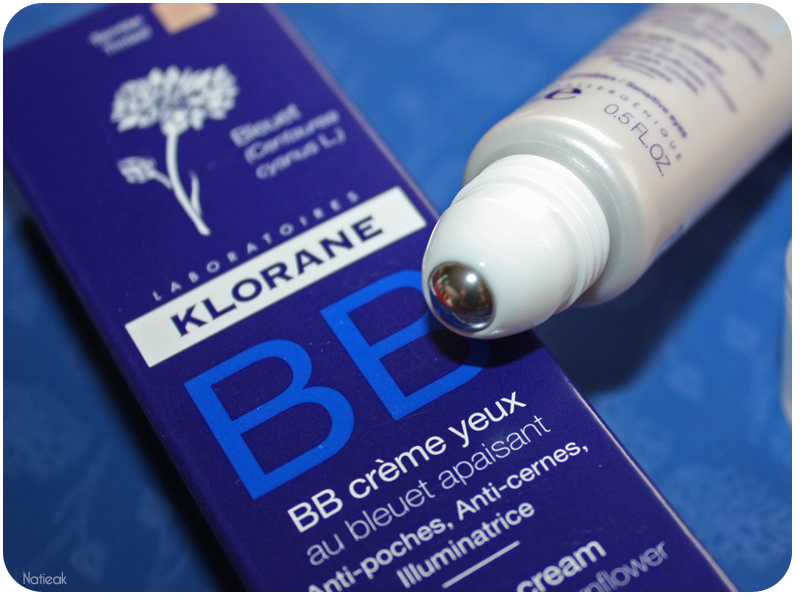 BB crème yeux au bleuet apaisant