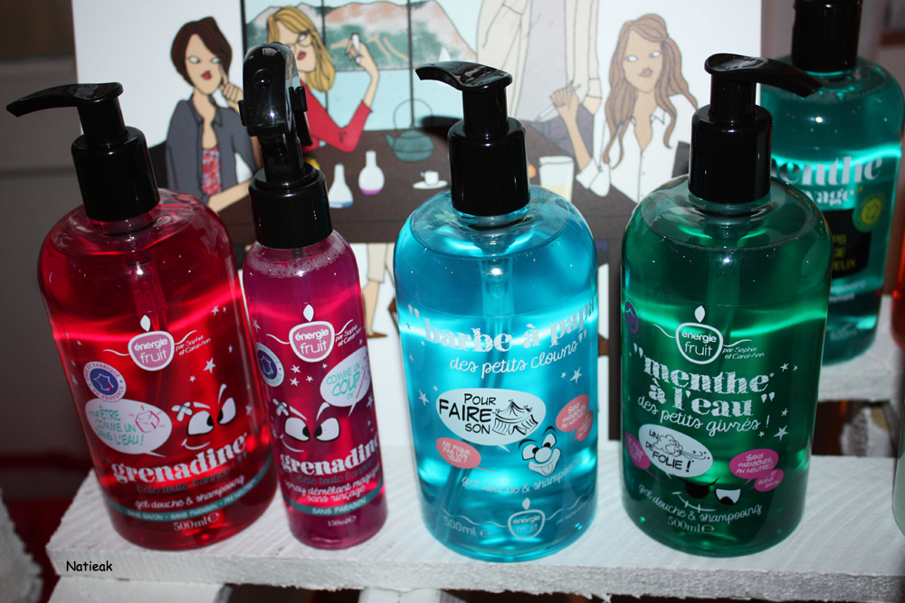 gel douche & shampoing Iced Tea.