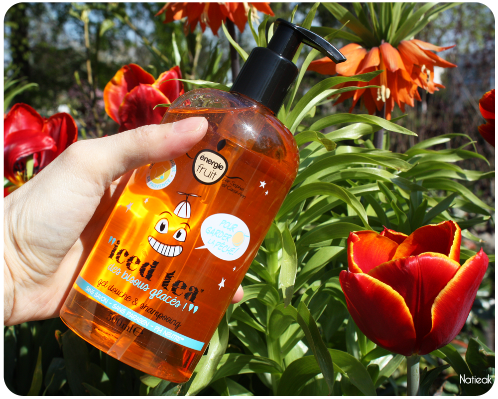 gel douche & shampoing Iced Tea.
