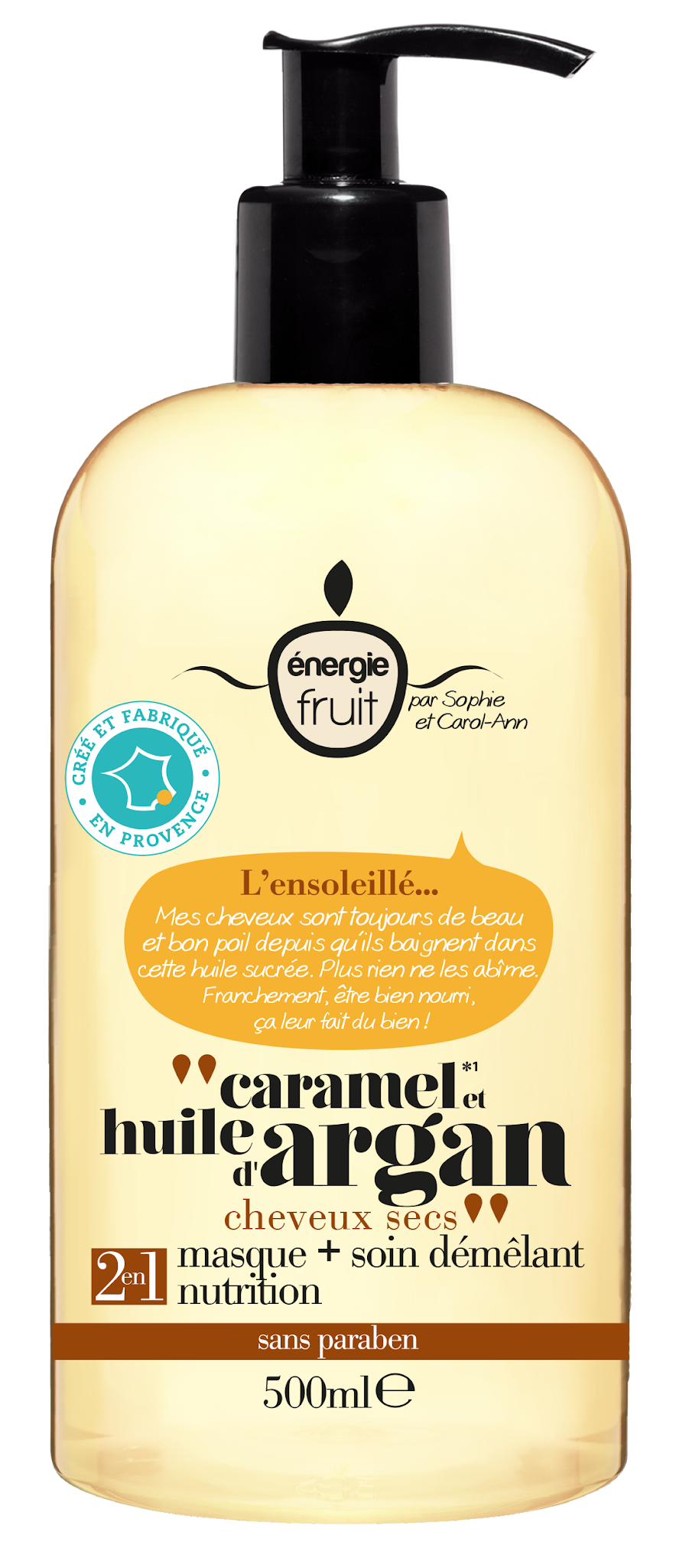  Masque et soin démêlant nutrition de Energie Fruit