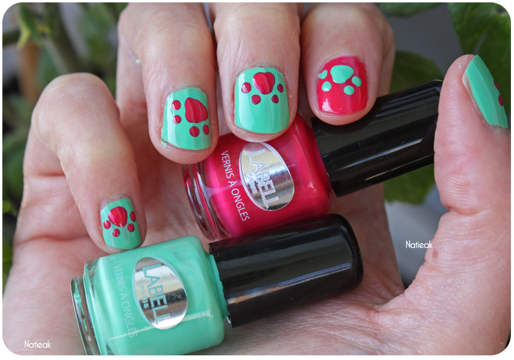 Vert Caipirinha et rose Daiquiri.