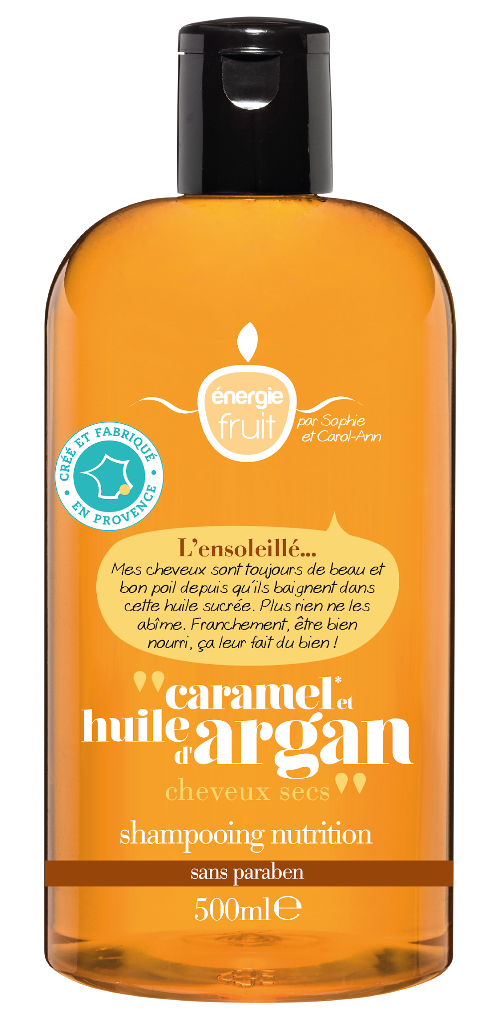 Shampooing nutrition Caramel Huile d'argan de Energie Fruit