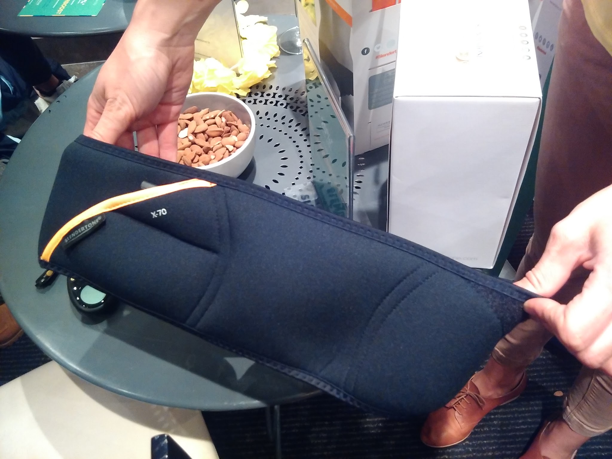 test de la ceinture Abs 7 Slendertone