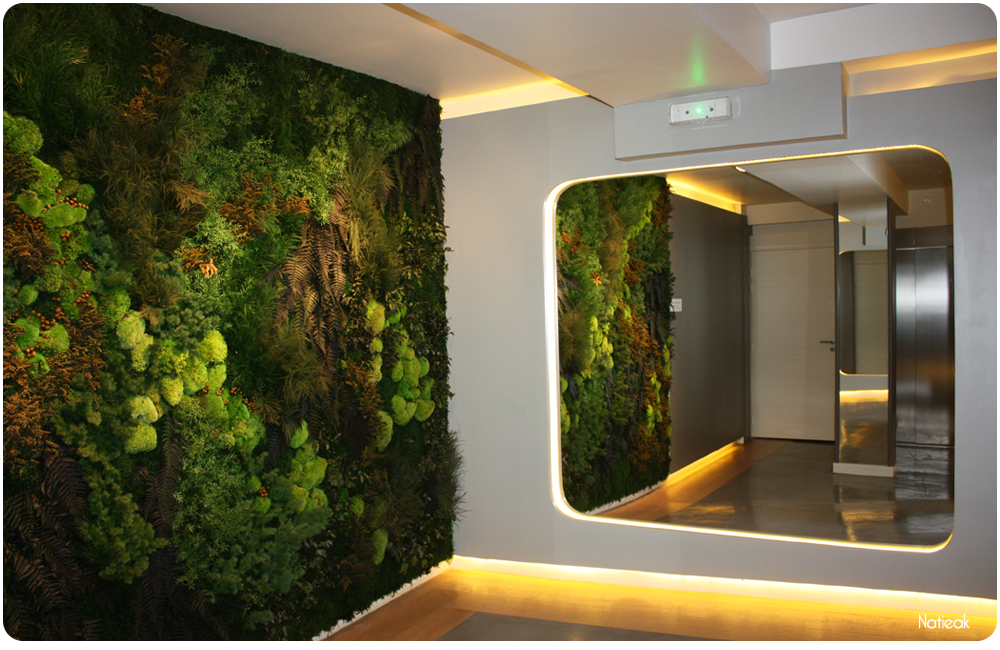 mur végétal parisien