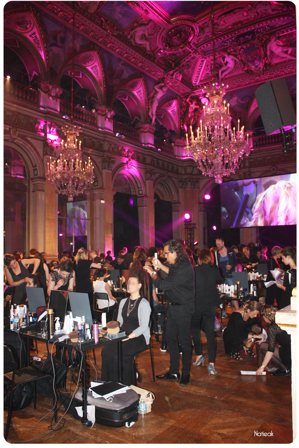 3ème édition de la Nuit de la coiffure de l'Oréal Professionnel à l'Hôtel de ville de Paris
