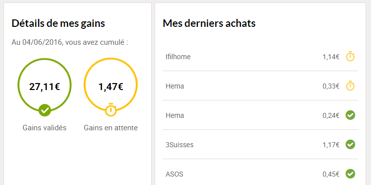 I fil Home affilé à iGraal