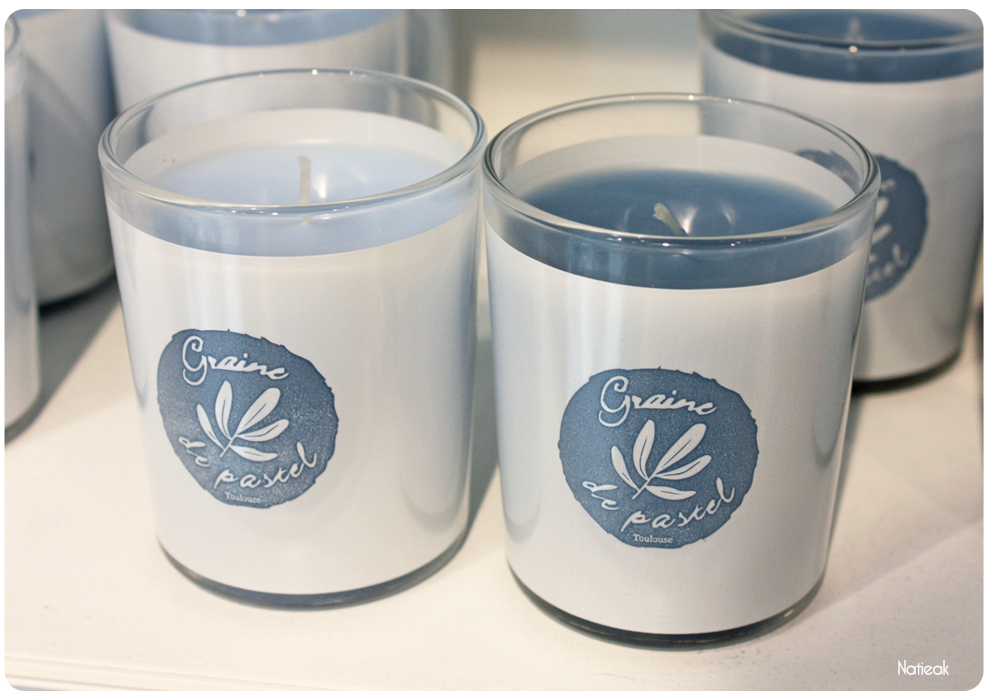 bougie Graine de Pastel