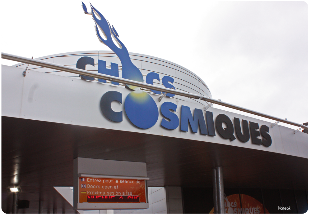 Chocs cosmiques du Futuroscope