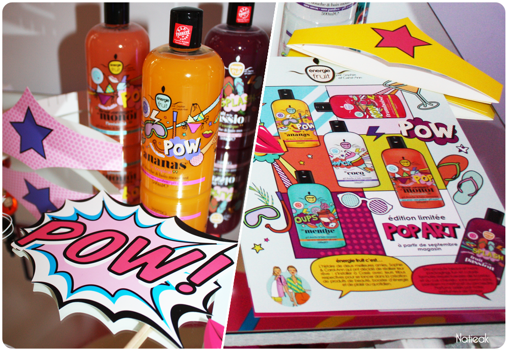 collection Pop Art de Energie Fruit