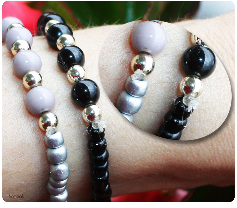 finition bracelets perles