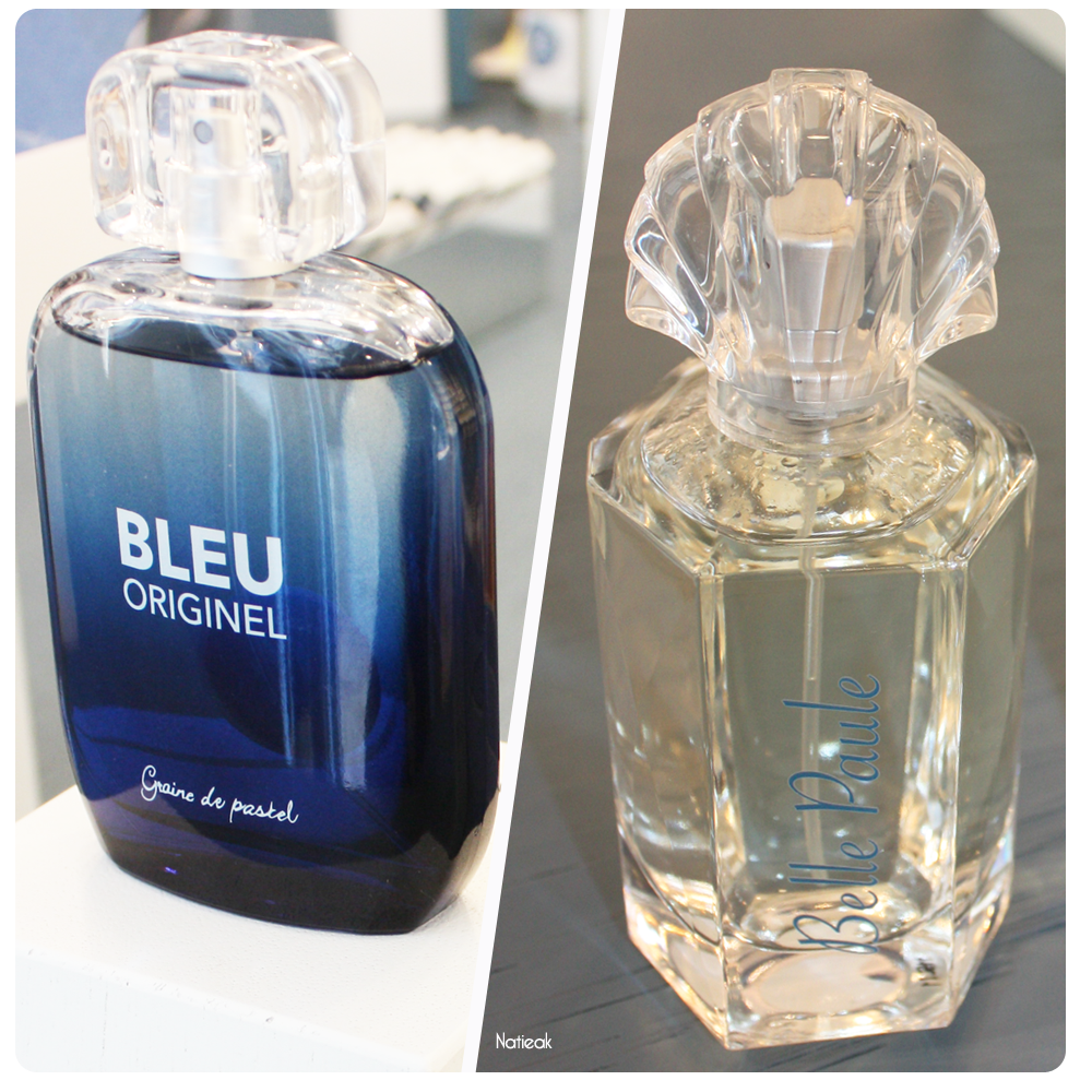 parfum Bleu originel et Belle paul de Graine de Pastel