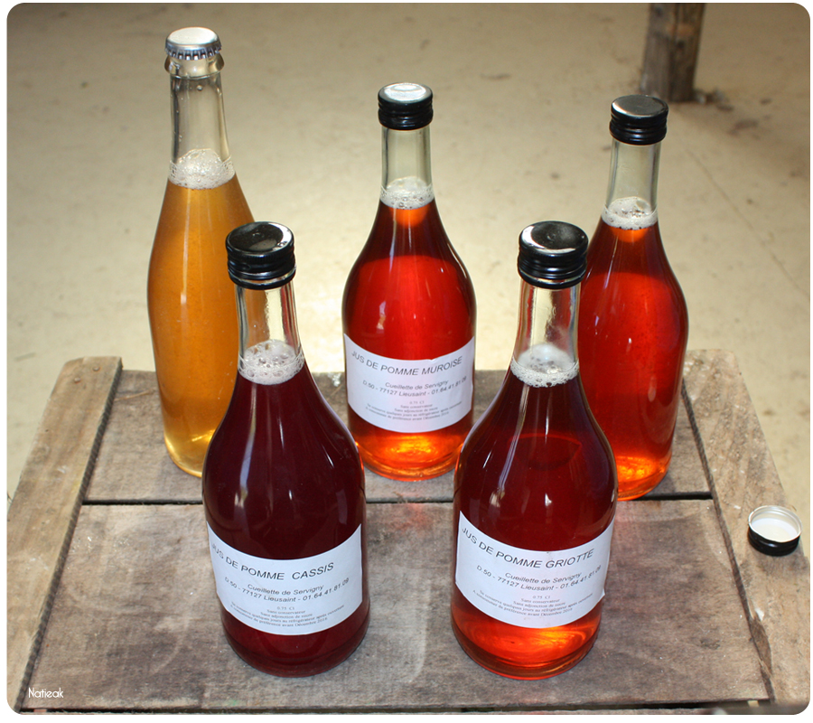 jus de pommes ferme de la ferme de Servigny