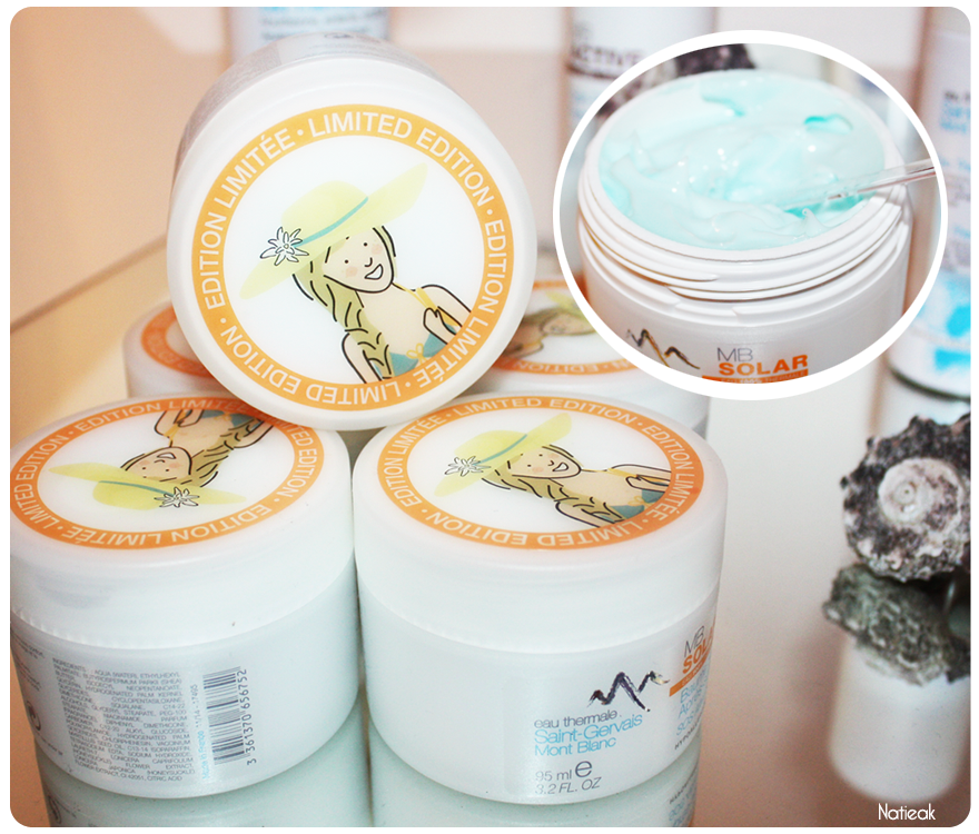 Saint Gervais Mont blanc baume SOS après soleil