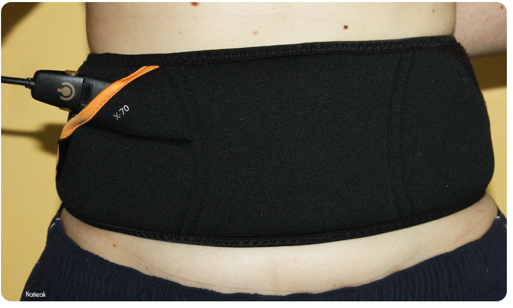 ceinture abdominale d'électro stimulation 
