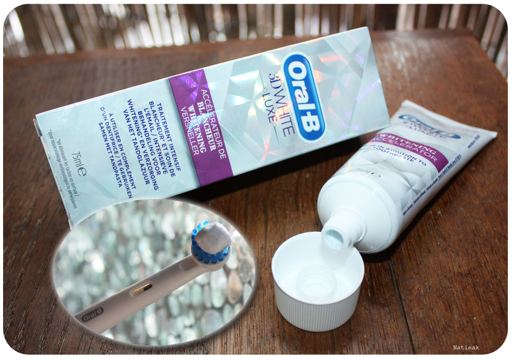 Oral-B 3D White Luxe accelerator