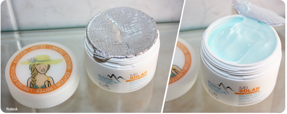 baume SOS Après-soleil de Saint-Gervais Mont Blanc