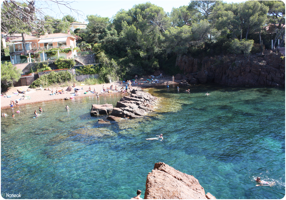 calanque de Fournas de Saint-Raphaël