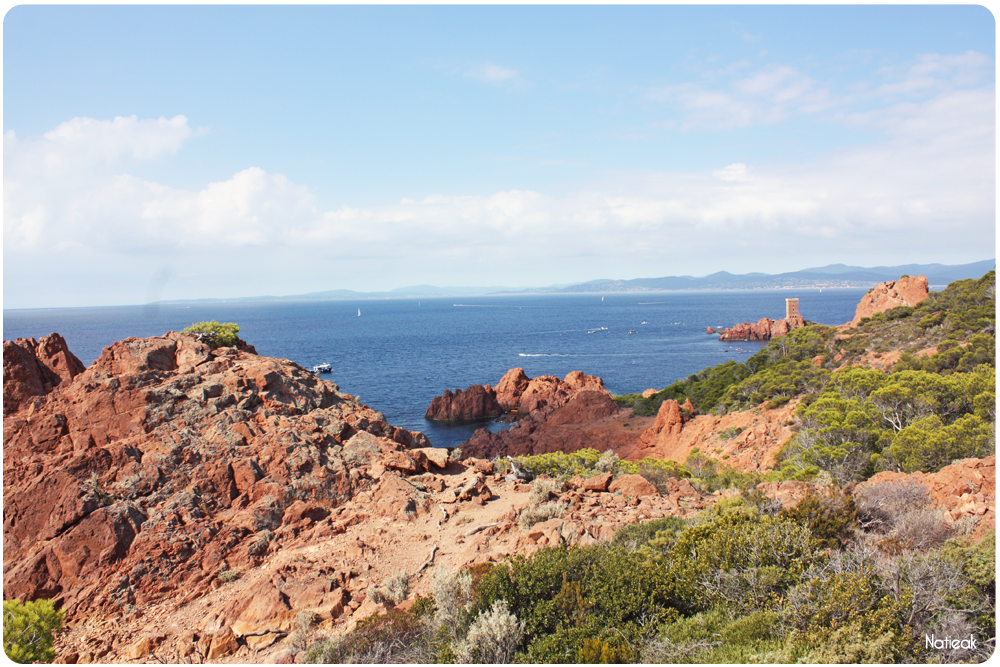 sentier du littoral du cap dramont