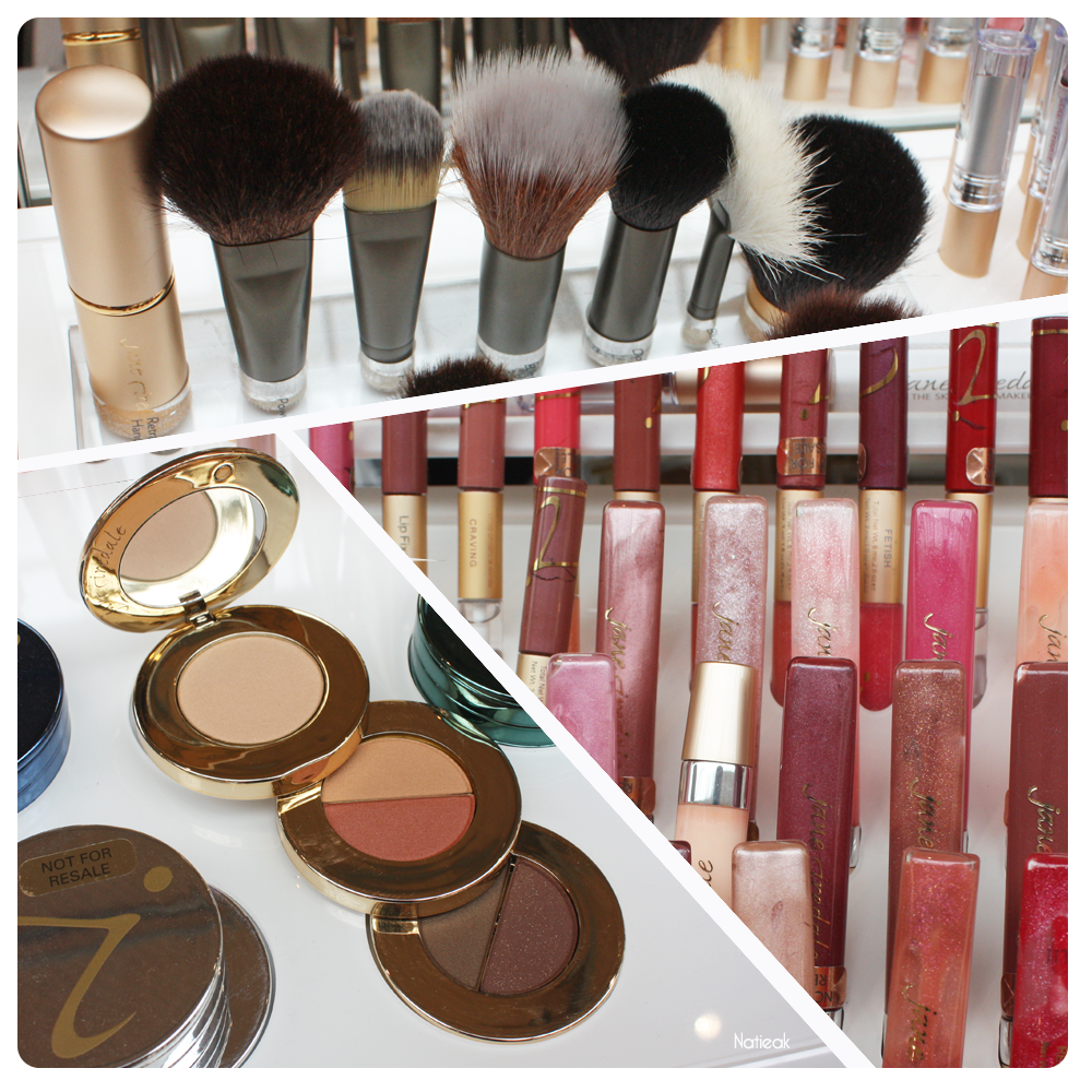 ligne de maquillage 100% minéral de Jane Iredale