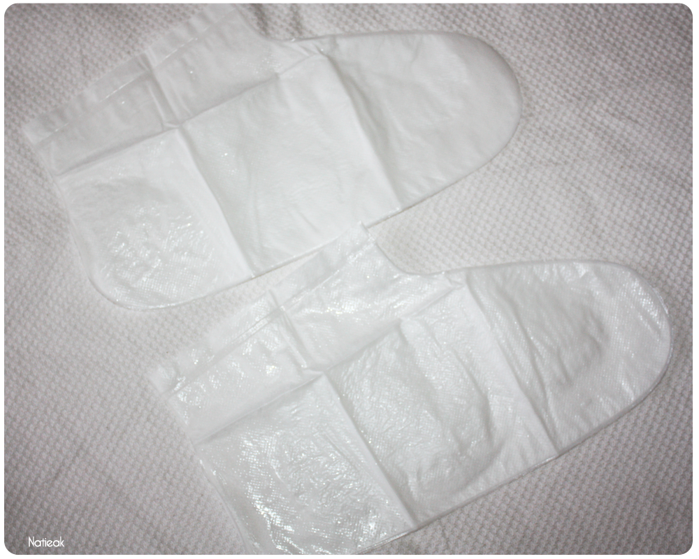 présentation du masque de Wrap Hydra-repair pieds de Qiriness