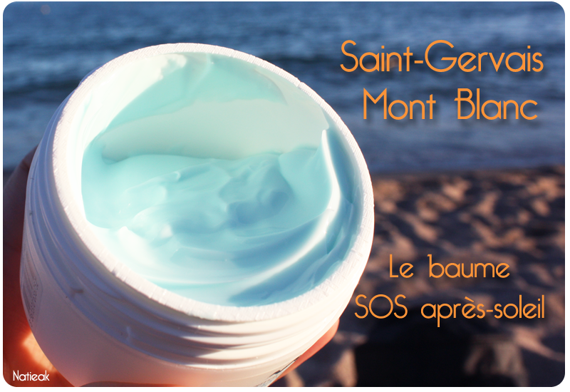 baume SOS Après-soleil de Saint-Gervais Mont Blanc