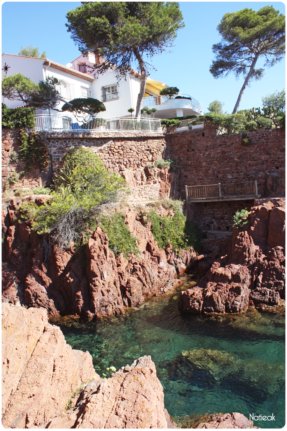 Saint Raphaël et ses villas du bord de mer