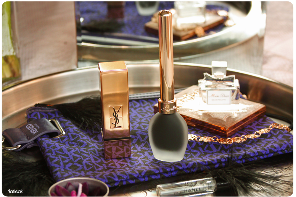 Divinora de Guerlain et Rouge pur couture de YSL