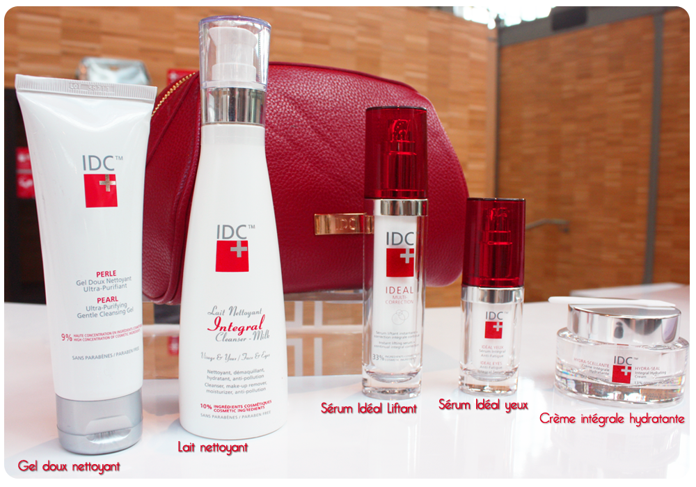 routine de soin anti âge IDC