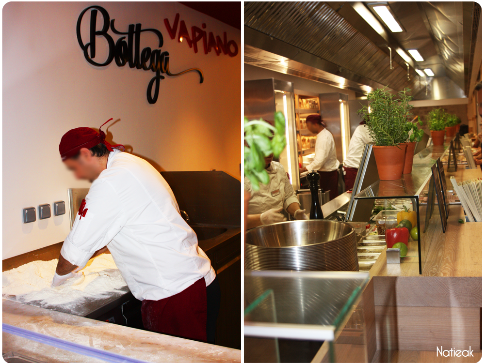 Le restaurant Vapiano de Bercy Village Pasta/Pizza et Bar