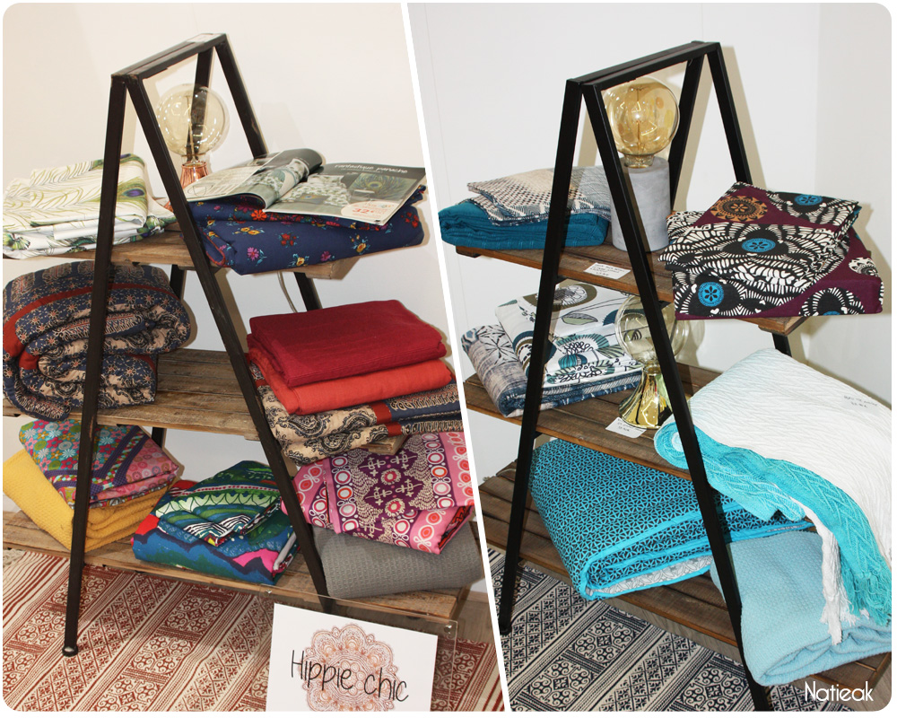 déco hippie chic de Becquet , créateur en linge de maison