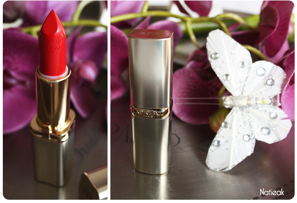 Rouge à lèvre Color Riche --- L'Oréal Paris Perfect red