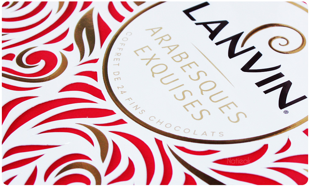 chocolats coffret Arabesques exquises