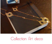 collier or manege à bijoux