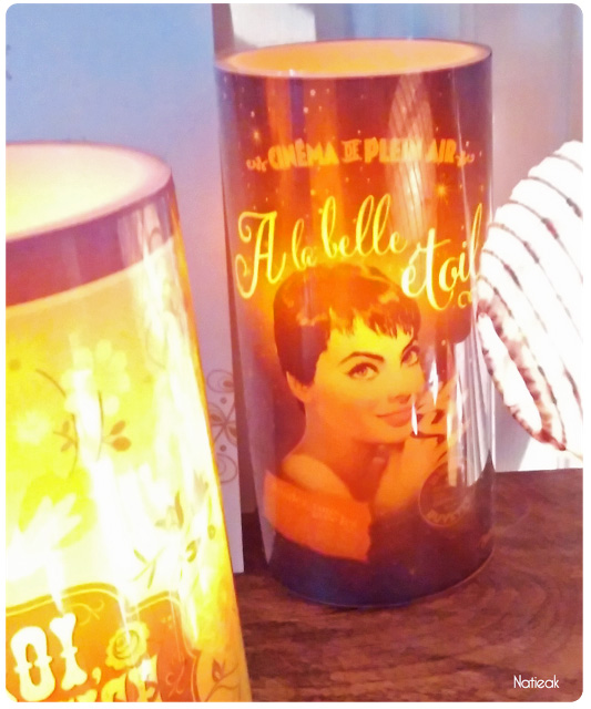 lame led retro style année 50