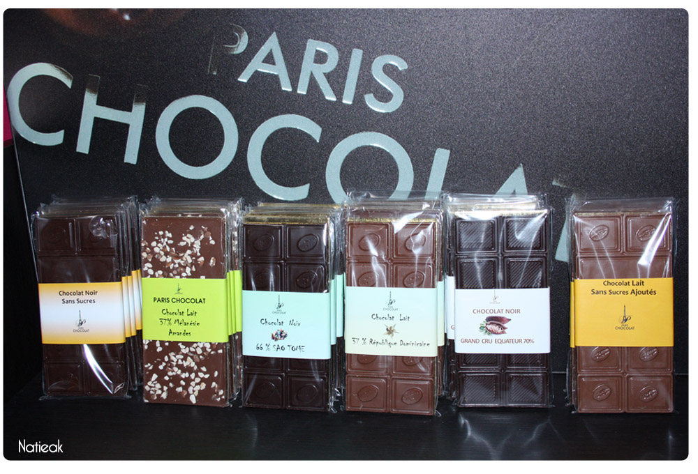 tablettes de chocolat