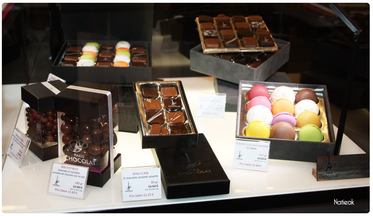 perles chocolées et macaronia